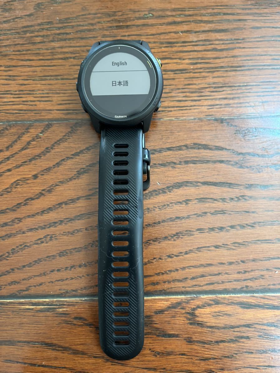 GARMIN ForeAthlete745 RED 箱・備品・フィルム付