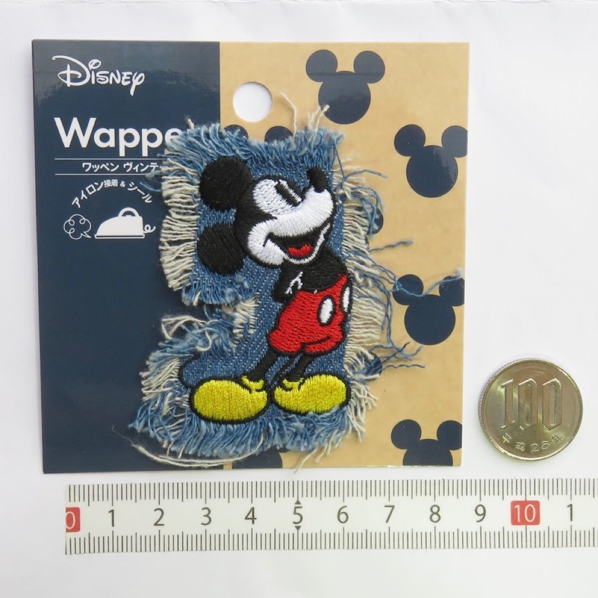 Paypayフリマ ミッキー ディズニー デニム風 刺繍 アイロンワッペン アップリケ 手芸用品 パッチ アレンジ Paypayフリマ ミッキー ディズニー デニム風 刺繍 アイロンワッペン アップリケ 手芸用品 パッチ アレンジ