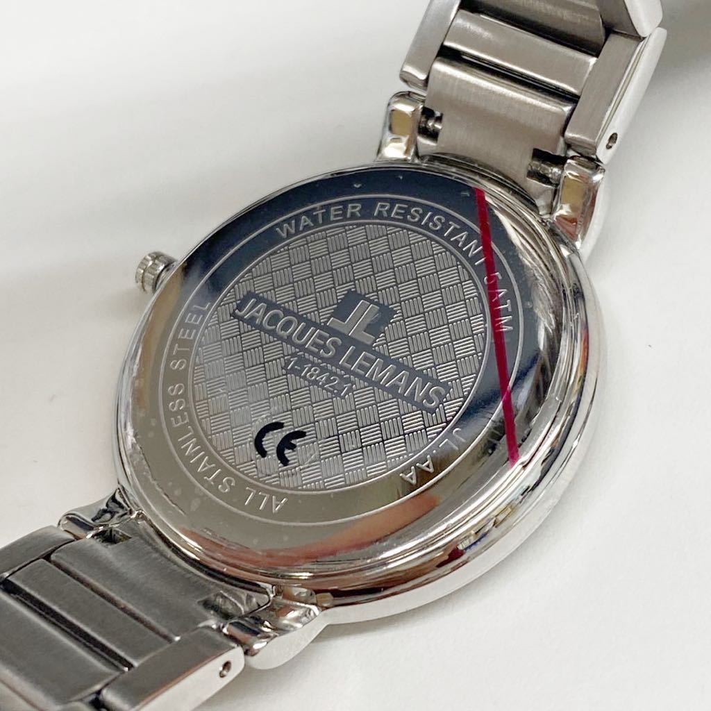 JAQUES LEMANS ジャックルマン レディース腕時計 32ミリ ブラック 1-1842.1A 新品未使用　長期保管品_画像4