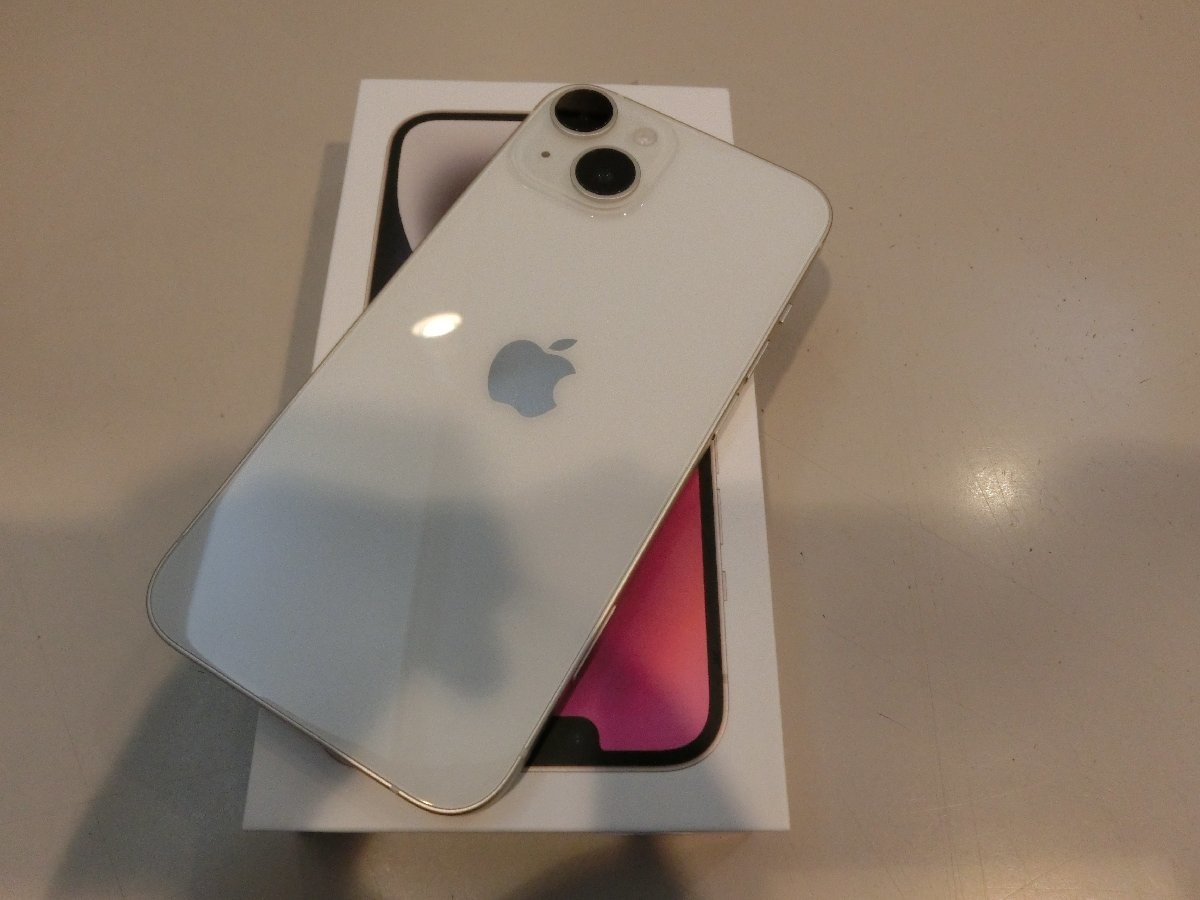 SIMフリー iPhone14 128GB スターライト 超美品