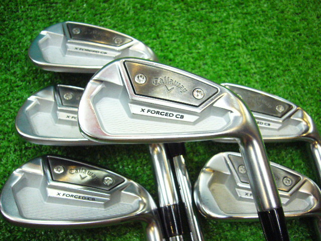 キャロウェイ アイアン X FORGED CB 2021年モデル 5I～PW NSPRO モーダス ツアー120 (S) 6本 Xフォージド　　 *MP@1*L*050_画像1