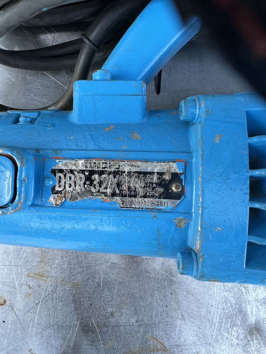 石原機械工業 鉄筋ストライナー DBR-32X 鉄筋ベンダー 始動確認済み　中古現状品_画像6