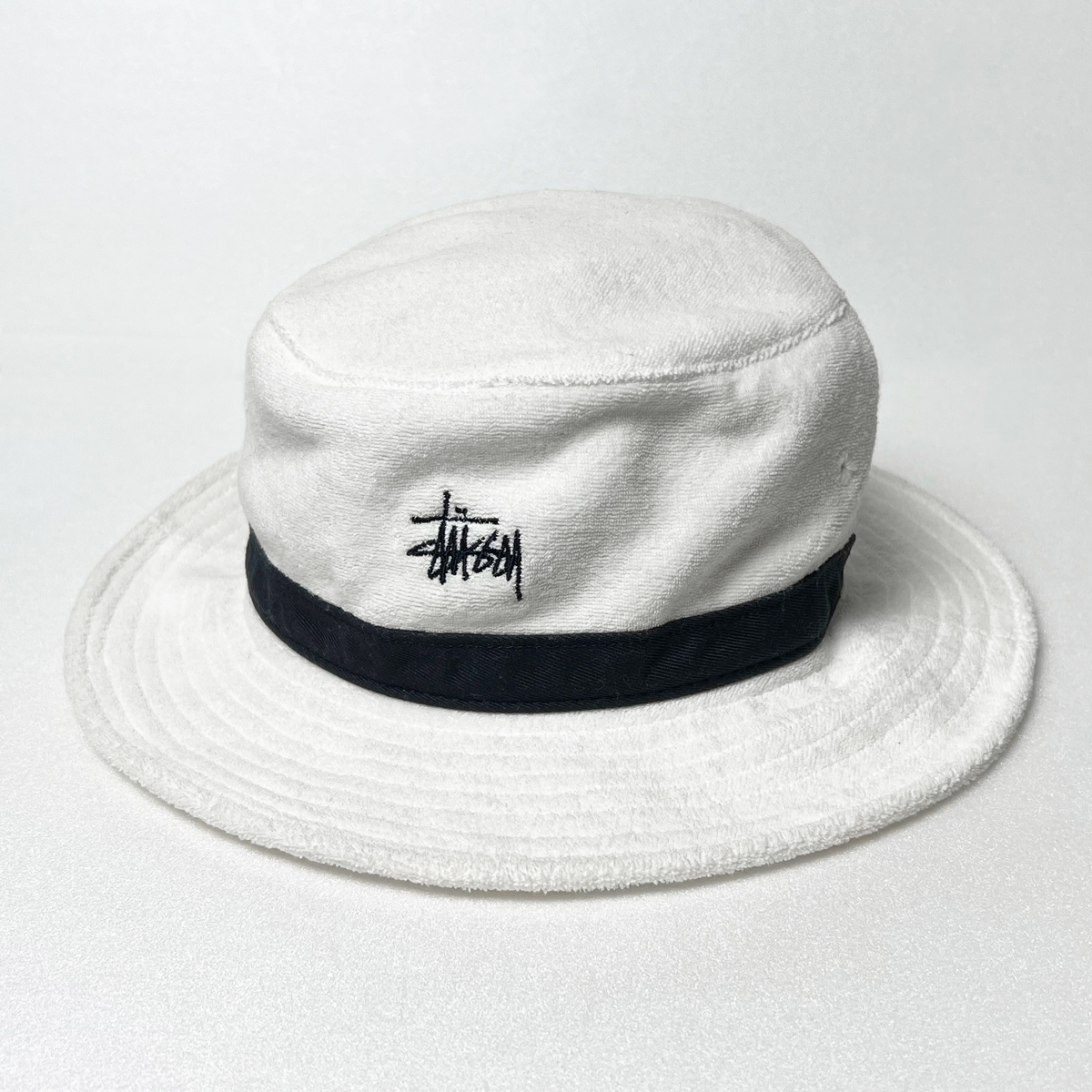 代引き不可】 OLD STUSSY パイル ハット 紺タグ オールド ステューシー
