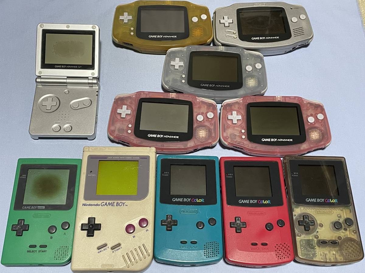 起動確認済み GB GBC GBP GBASP ゲームボーイ ゲームボーイカラー