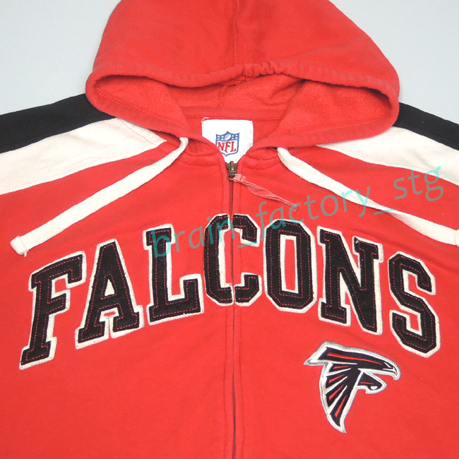 NFL ATLANTA FALCONS/アトランタ・ファルコンズ ジップアップパーカー（古着） ／管SNZQ_画像2