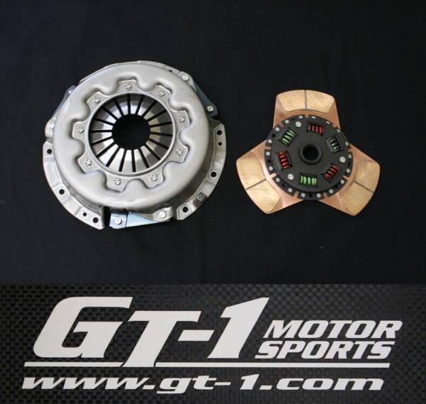 GT-1モータースポーツ製　メタルクラッチディスク&強化カバーSET　ドリクラI 日産C33ローレル　RB20DET_画像1