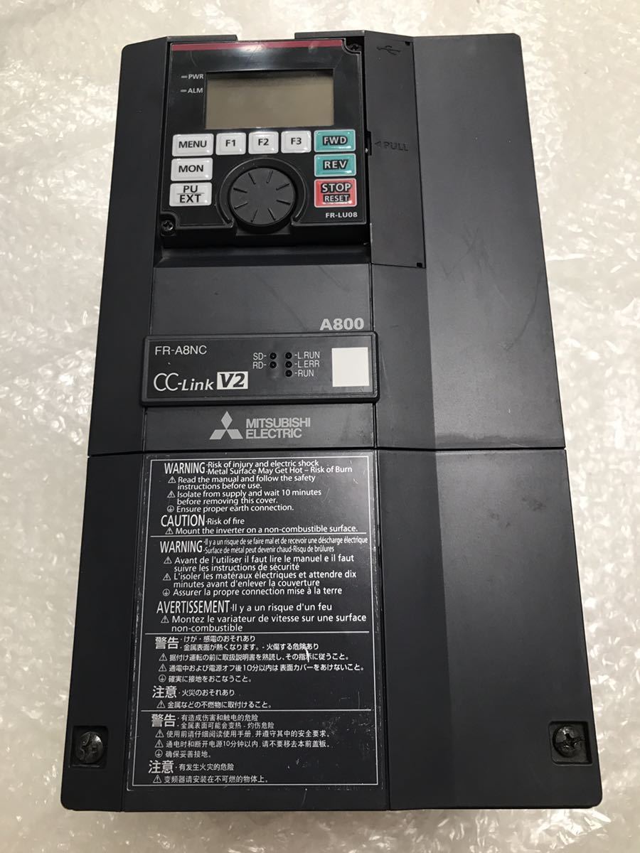 三菱電機 MITSUBISHI インバーター FR-A820-3.7K-1 動作保証 | www