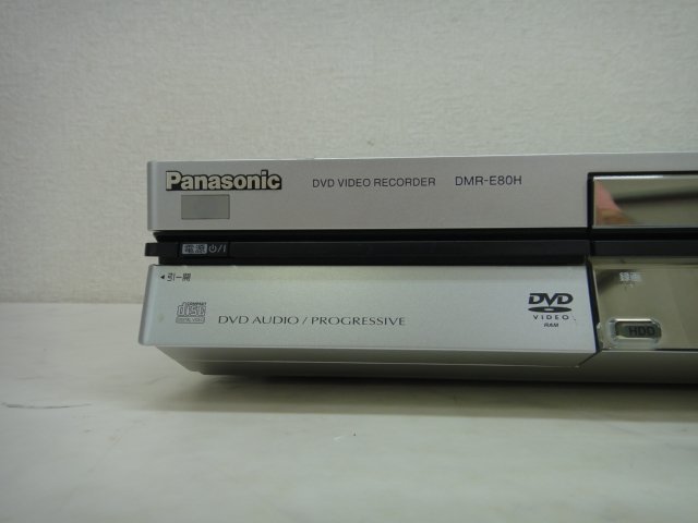 6436*Panasonic DVD/HDD магнитофон DMR-E80H 2003 год производства нет пульта управления *