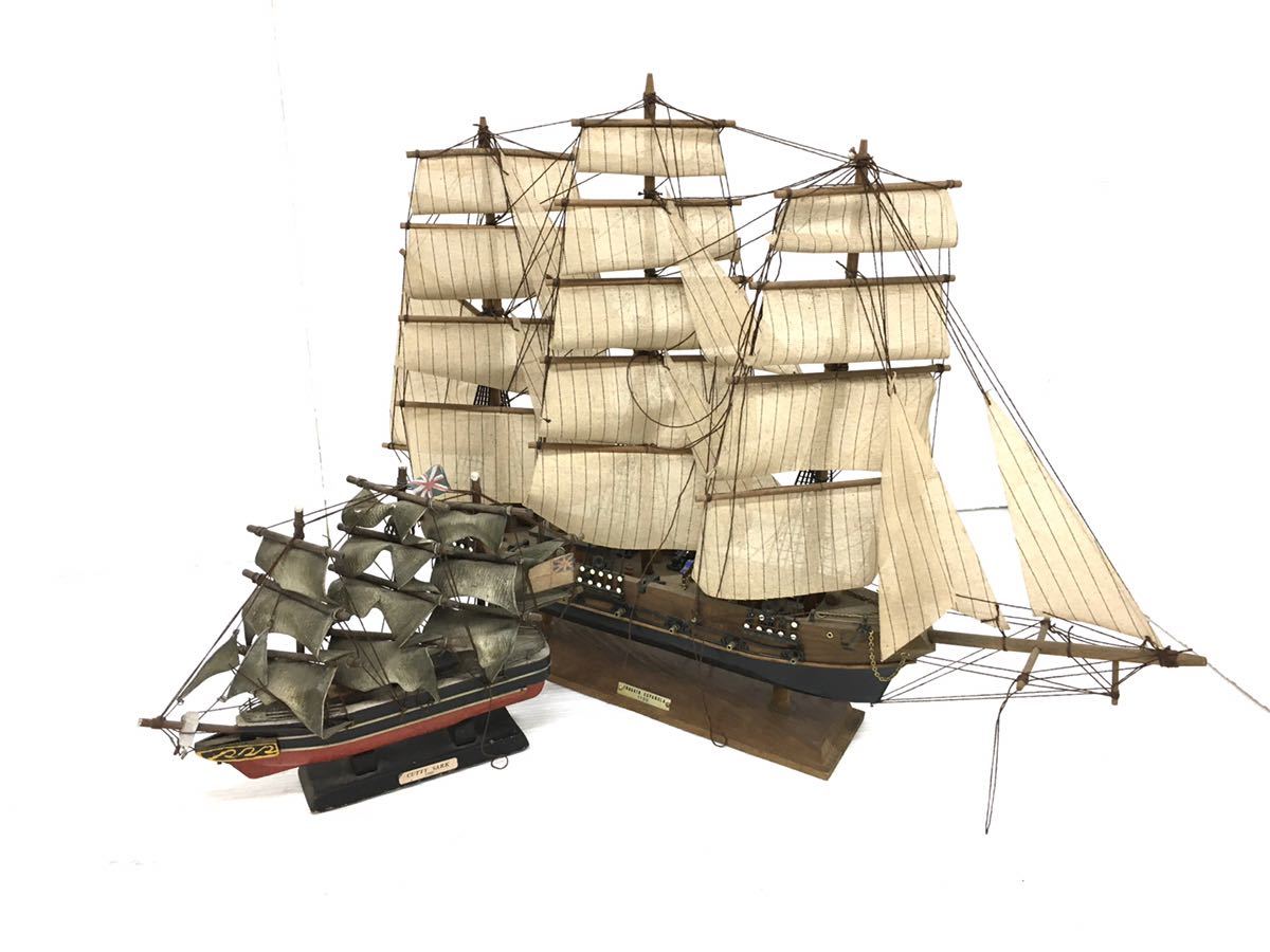 アンティーク 木製帆船模型 FRAGATA ESPANOLA 1780 CUTTY SARK 1869