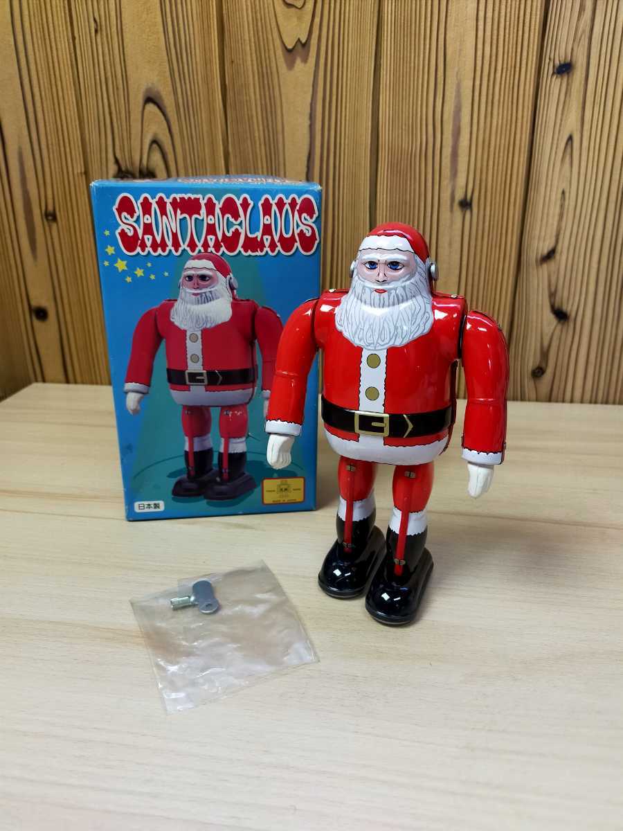 * Showa Retro made in Japan Santa Claus zen my box attaching *