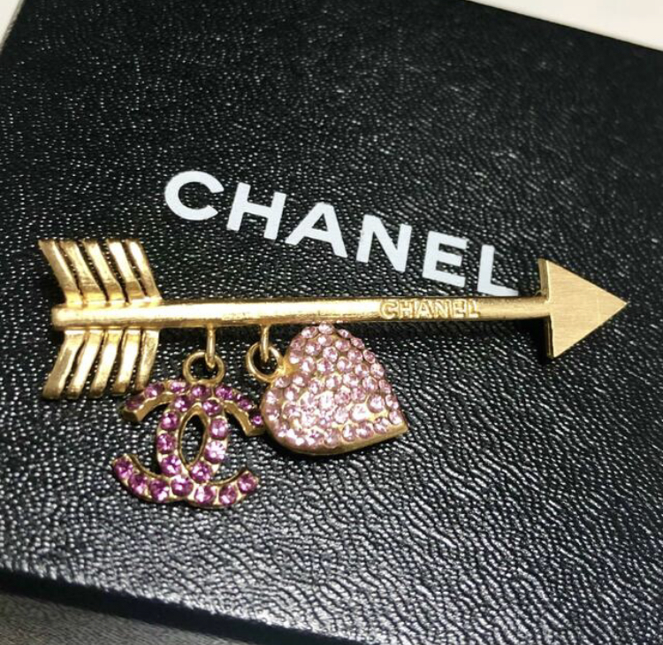 レア シャネル Chanel ココマーク ヴィンテージ アロー 矢 ピン