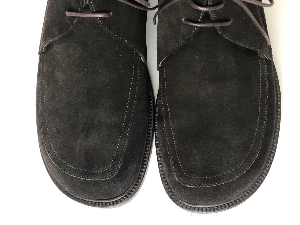  быстрое решение не использовался близкий BIRKENSTOCK Birkenstock мужской 40 26cm степень замша натуральная кожа ботинки чукка чай цвет casual кожа обувь б/у 