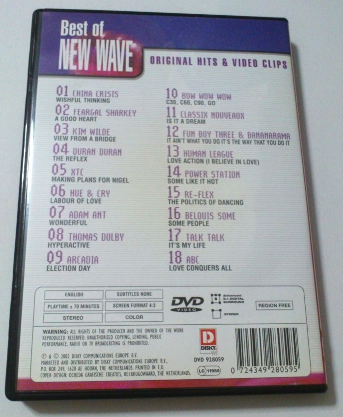 DVD Best of New Wave オムニバス 中古_画像3
