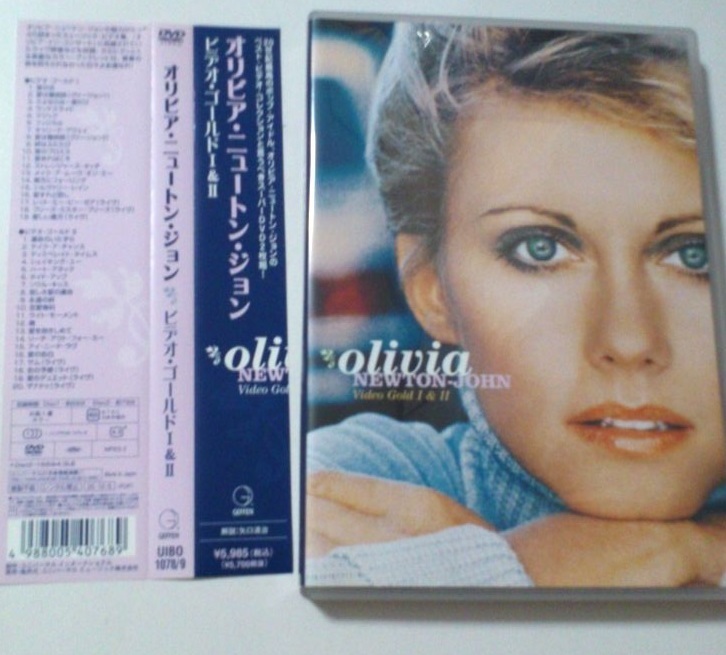 DVD Olivia Newton-John Video Gold Ⅰ&Ⅱ 帯あり 日本盤 中古