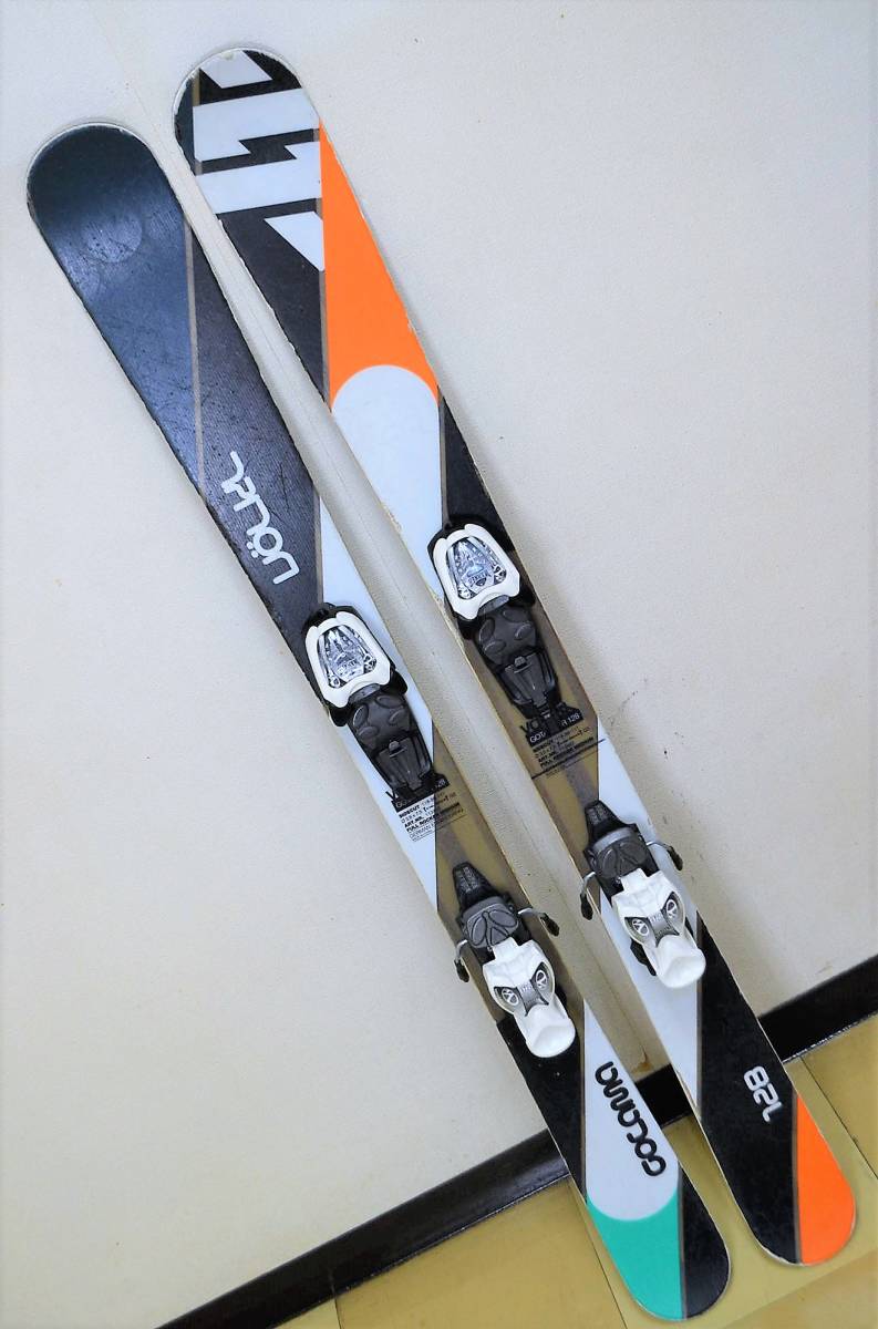 希少 子供用 128cm ツインフルロッカーフリーライドスキー VOLKL
