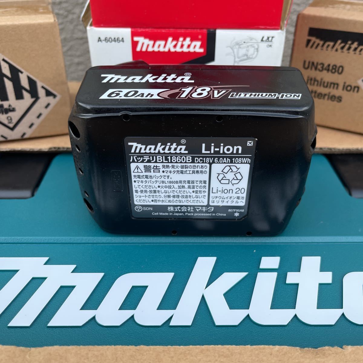 マキタ 充電池BL1860B×1 UN3480×2 | modernizmasateiciai.lt