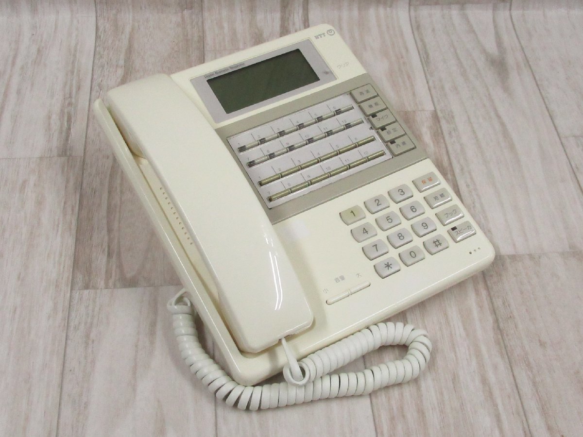 Ω XD1 4583 保証有 NTT αHX 12ボタン標準電話機 HX-12LTEL-(2) ・祝10000！取引突破！