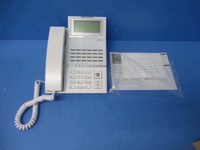 ▲ZO3 4834) HI-24G-TELSDA 2台 日立 NETTOWER MX-01 CX-01 V2 24ボタン多機能電話機 領収書発行可能 同梱可 22年製 新品