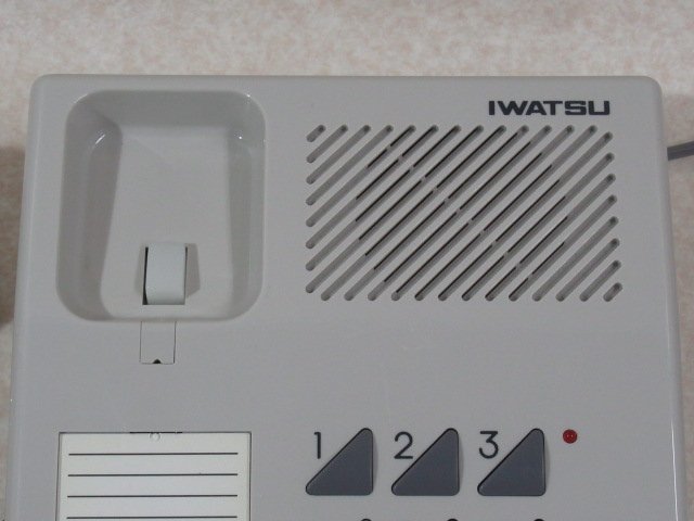 Ω XB1 9936! guarantee have IWATSU IW-60J telephone machine rock through single unit telephone machine 15 year made wall hanging attaching clean .* festival 10000! transactions breakthroug!!