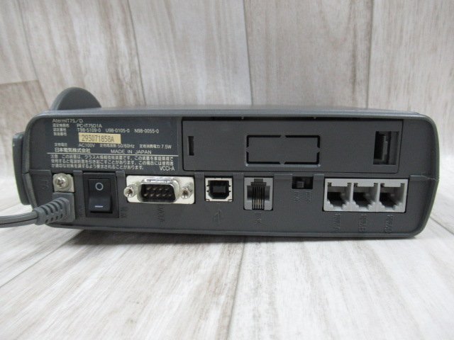 ▲Ω XJ2 9834♪ 保証有 NEC AtermIT75/D PC-IT75D1A ISDNターミナルアダプタ ST点無し・祝10000!取引突破!!_画像5