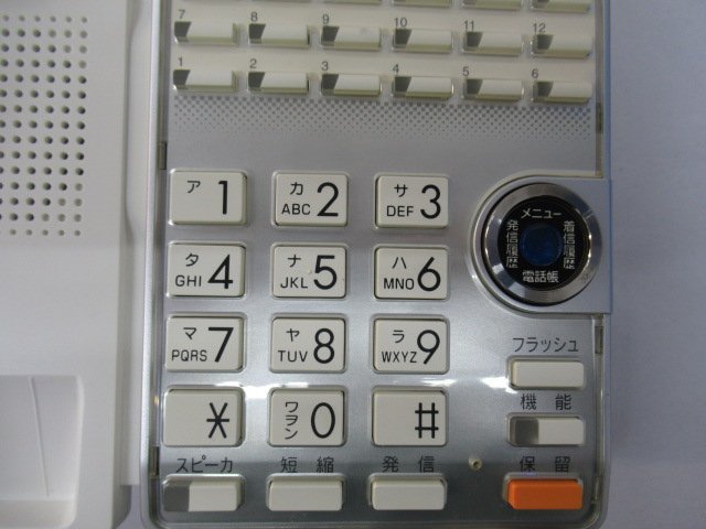 Ω保証有 ZU2 4940) TD615(W) Saxa サクサ AGREA HM700 18ボタン電話機 中古ビジネスホン 領収書発行可能 同梱可 動作確認済_画像5