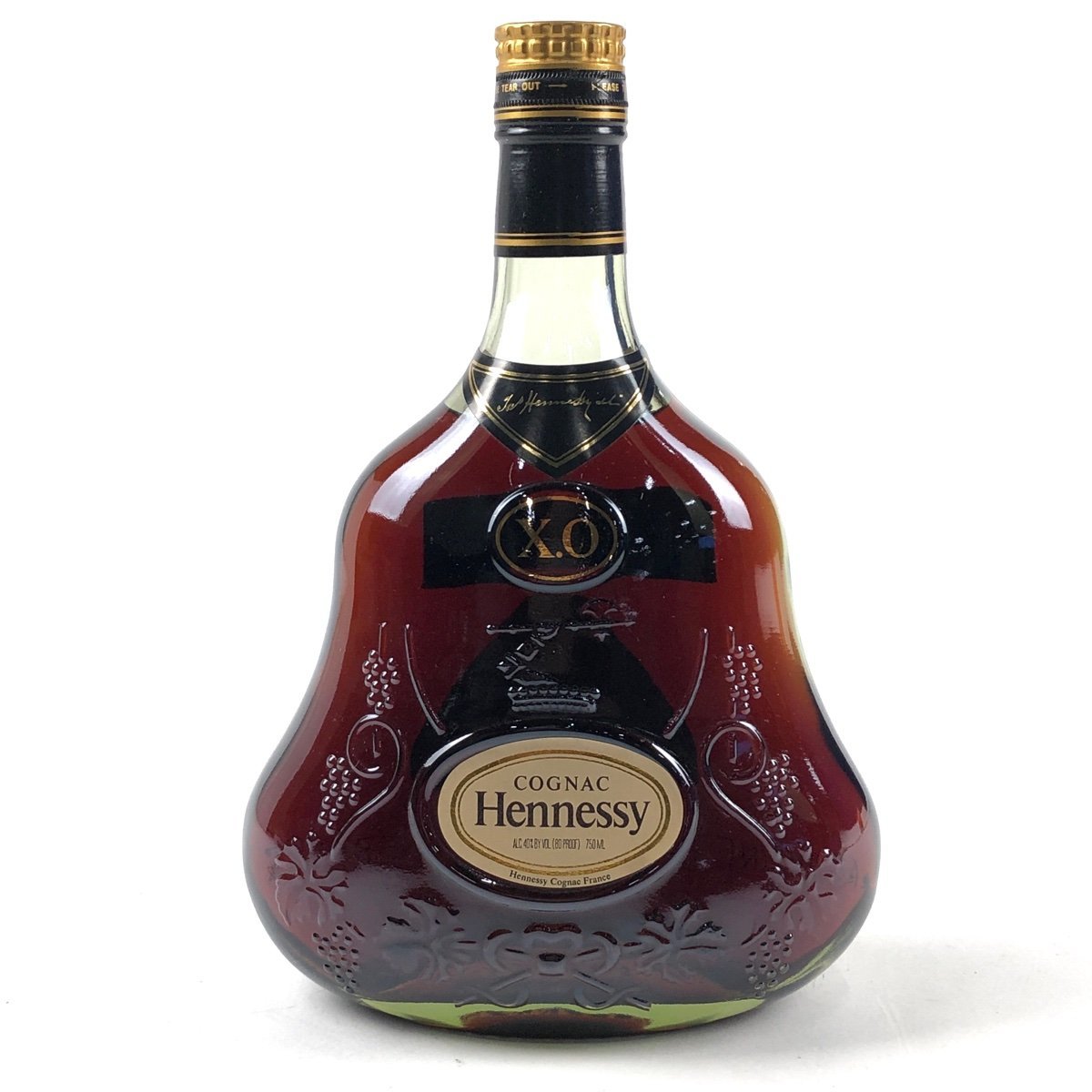 ヘネシー Hennessy XO 金キャップ グリーンボトル 750ml ブランデー