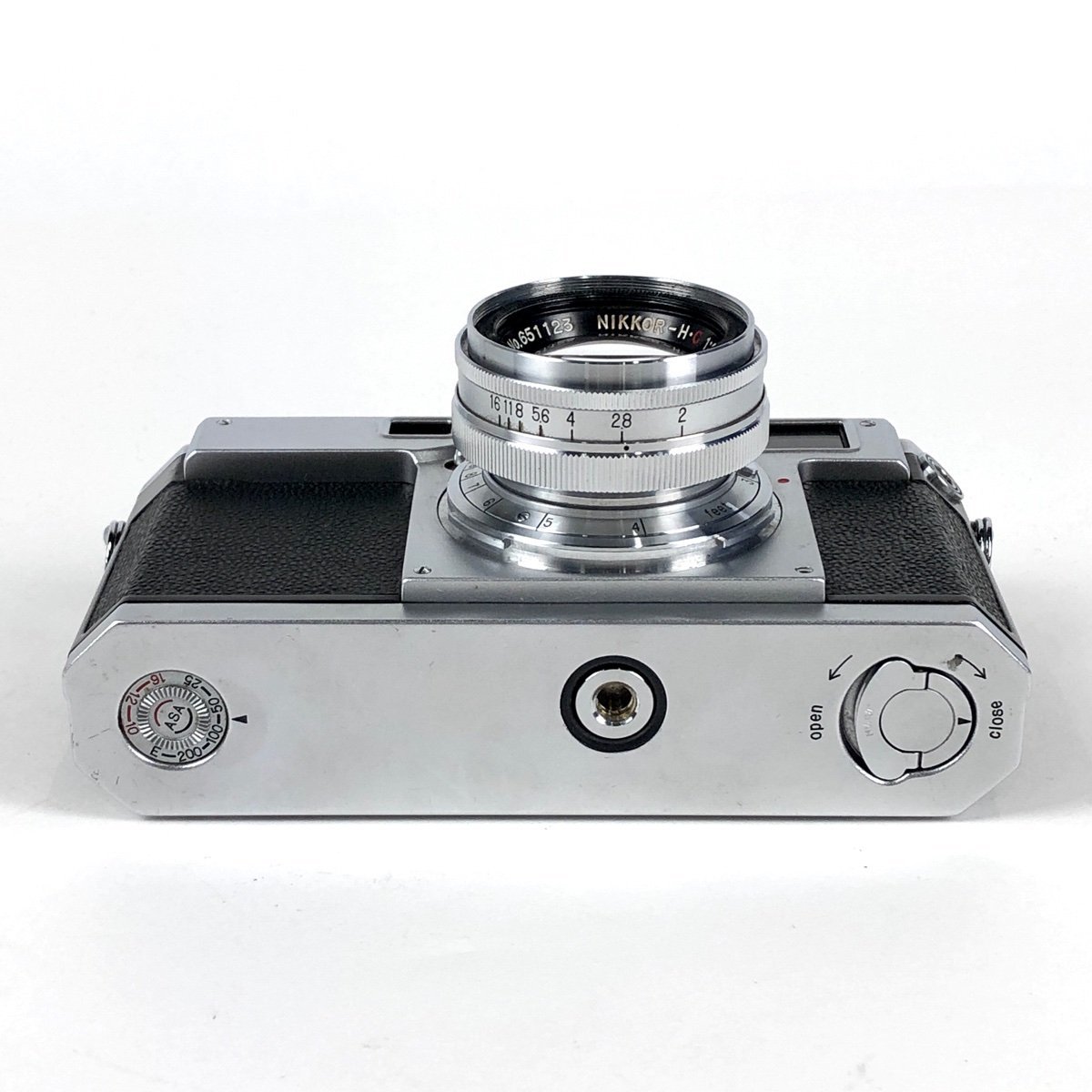 ニコン Nikon S2 + NIKKOR H.C 5cm F2 Sマウント 50mm フィルム レンジ