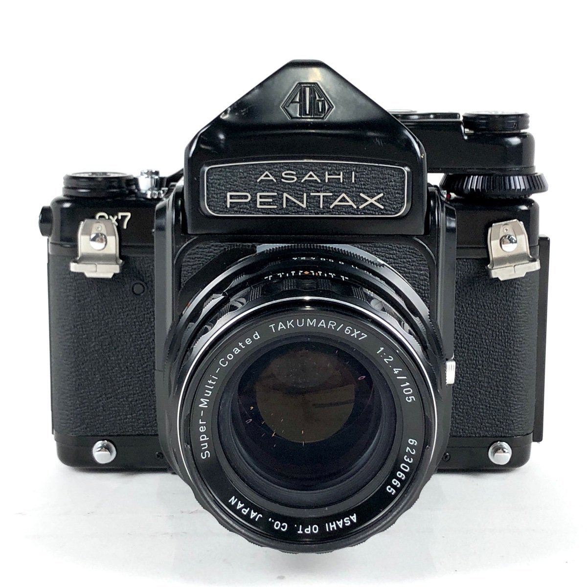ペンタックス PENTAX 6X7 TTL + TAKUMAR 105mm F2.4 67 バケペン
