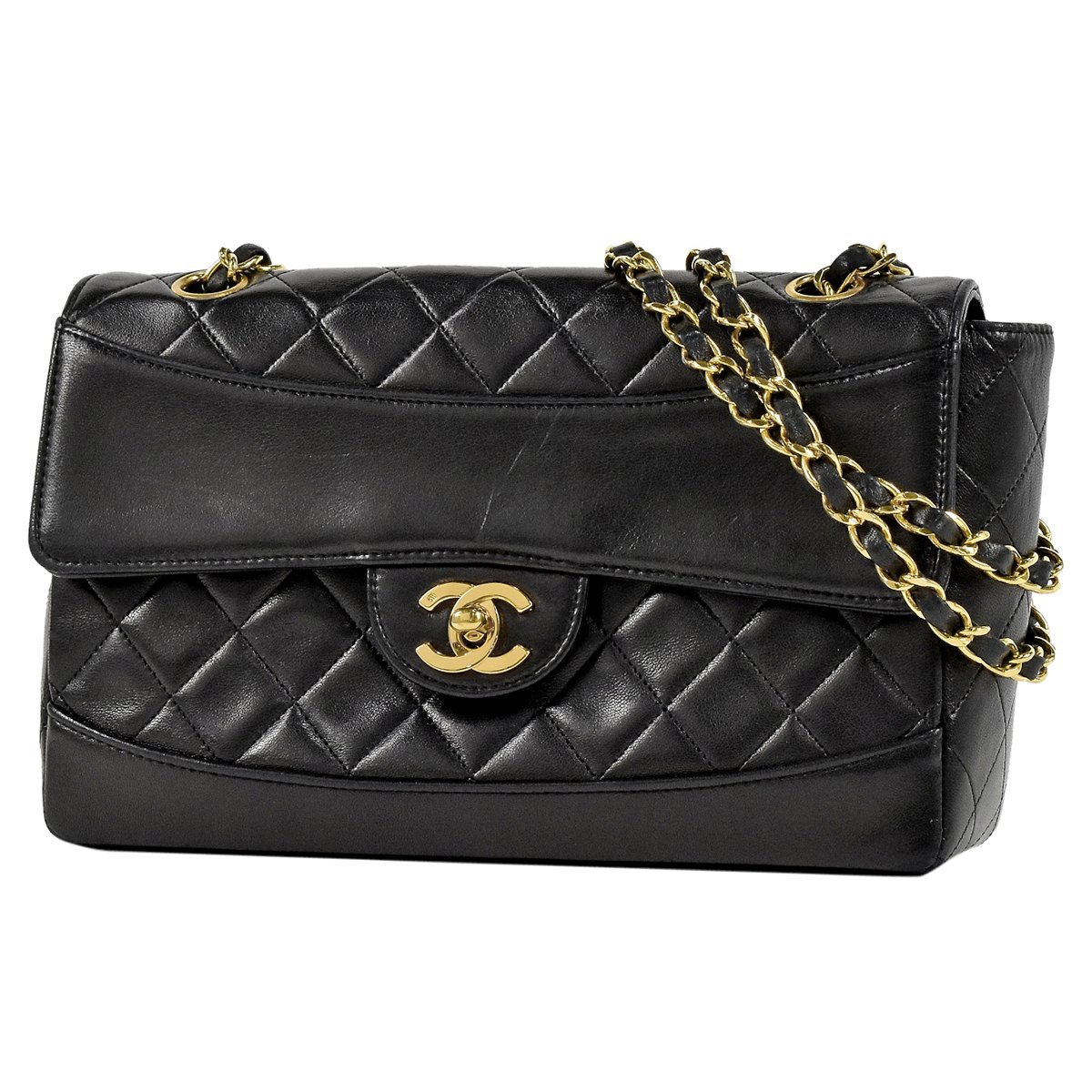 シャネル CHANEL ココマーク チェーン ショルダーバッグ マトラッセ CC