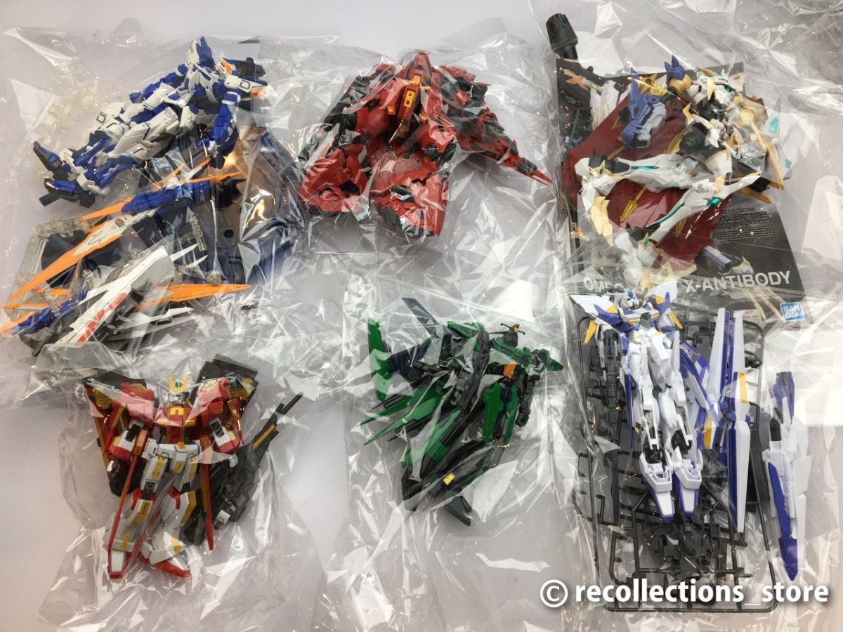 ガンプラ キャラクタープラモデル 他 完成品 組立済 素組 まとめて/ジャンク ※まとめて取引・同梱不可 [AX6390p]_画像4