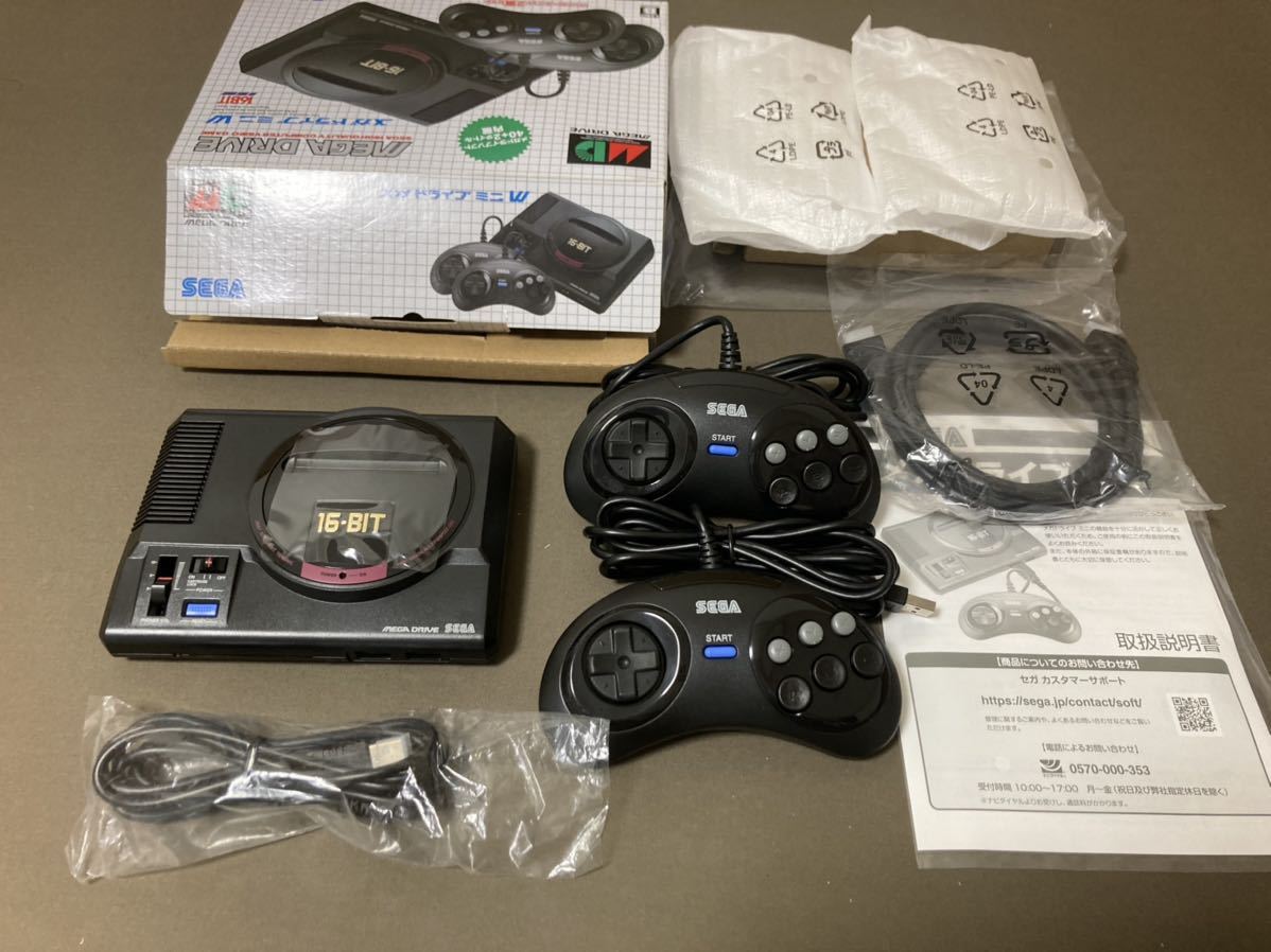 アウトレット☆送料無料 メガドライブ ミニ2 本体 付属品完品 動作確認