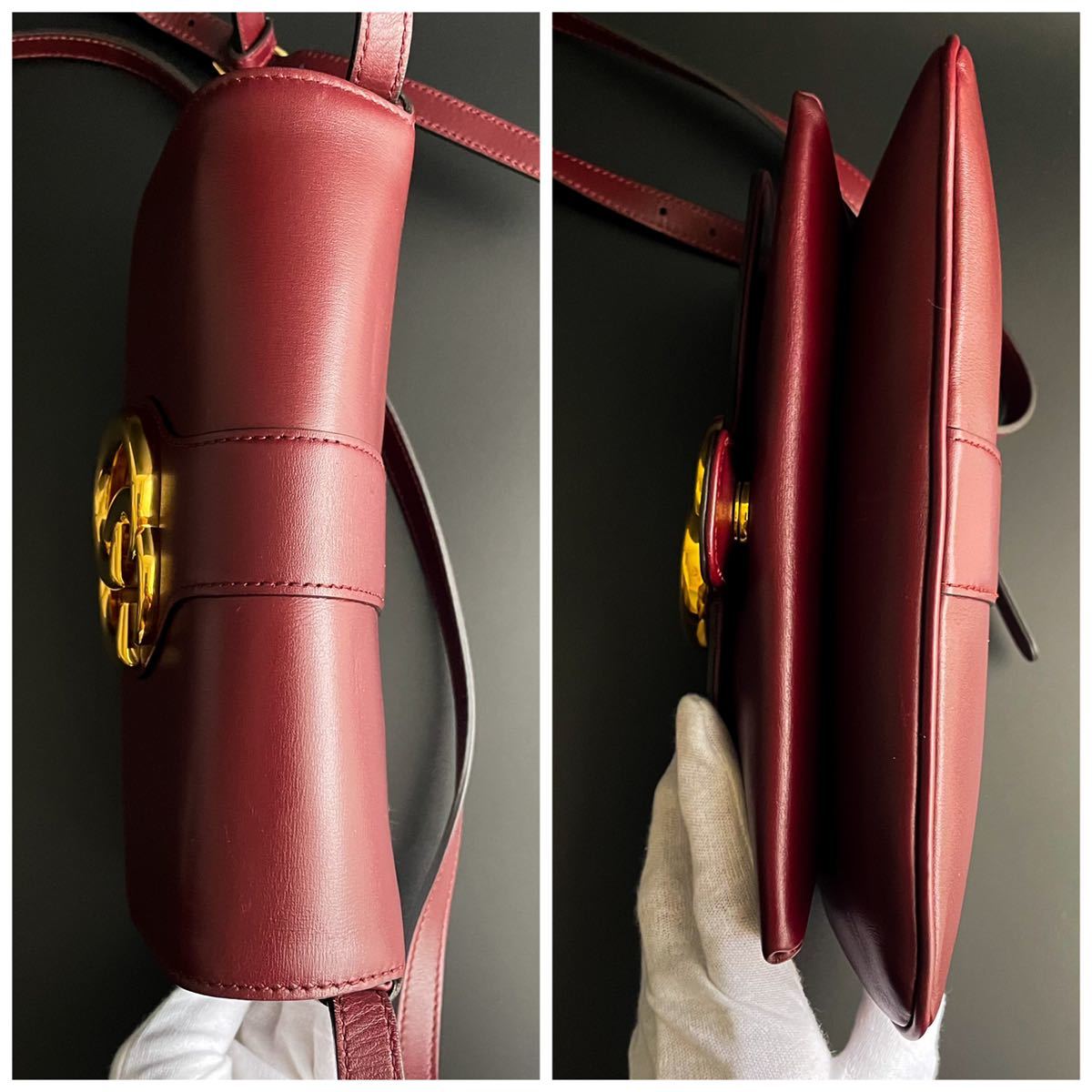 1円【極美品・現行】GUCCI グッチ スモールショルダーバッグ Arli