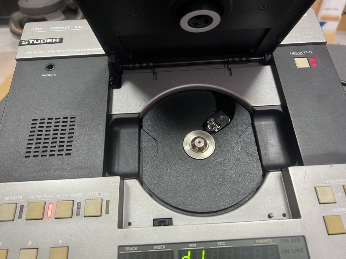 STUDER スチューダー A730 CDM4 プレーヤー !動作品(1)_画像9