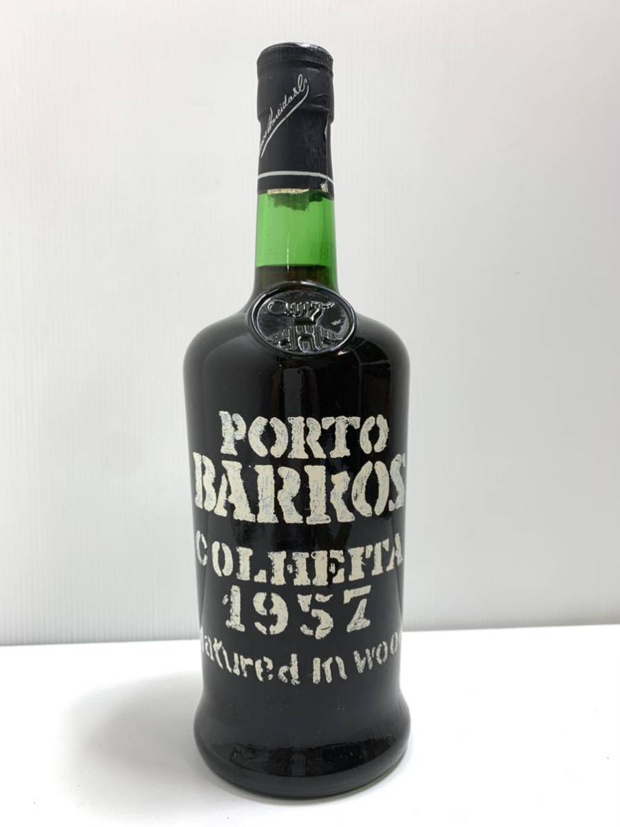 【未開栓】バロス　収穫ポート1957 ポートワインPorto Barros Colheita 1957 - Port Wine 20％　750mlポルトガル　ヴィンテージワイン●