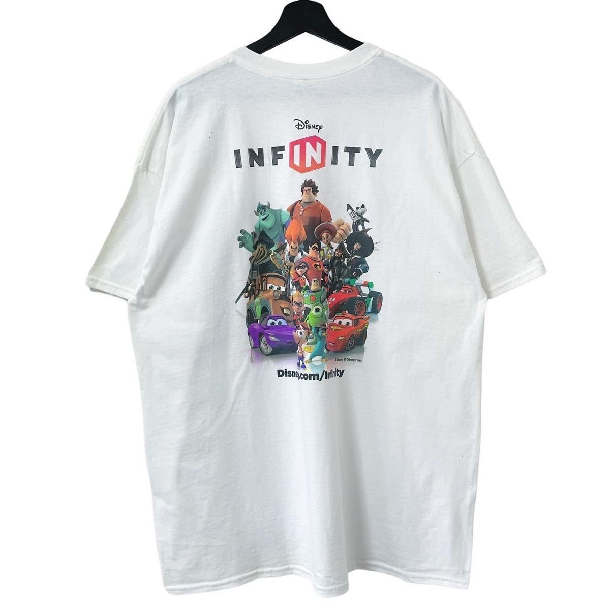 訳あり □激レア□00s DISNEY PIXAR INFINITY 全員集合 Tシャツ XXL