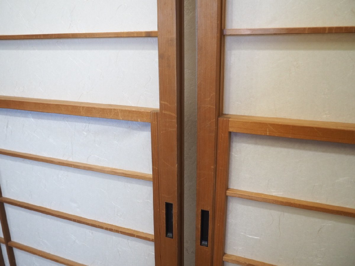 タF0871◇【H177cm×W89,5cm】×4枚◇シンプルなデザインのレトロ タF0871◇【H177cm×W89,5cm】×4枚◇シンプルなデザインのレトロ