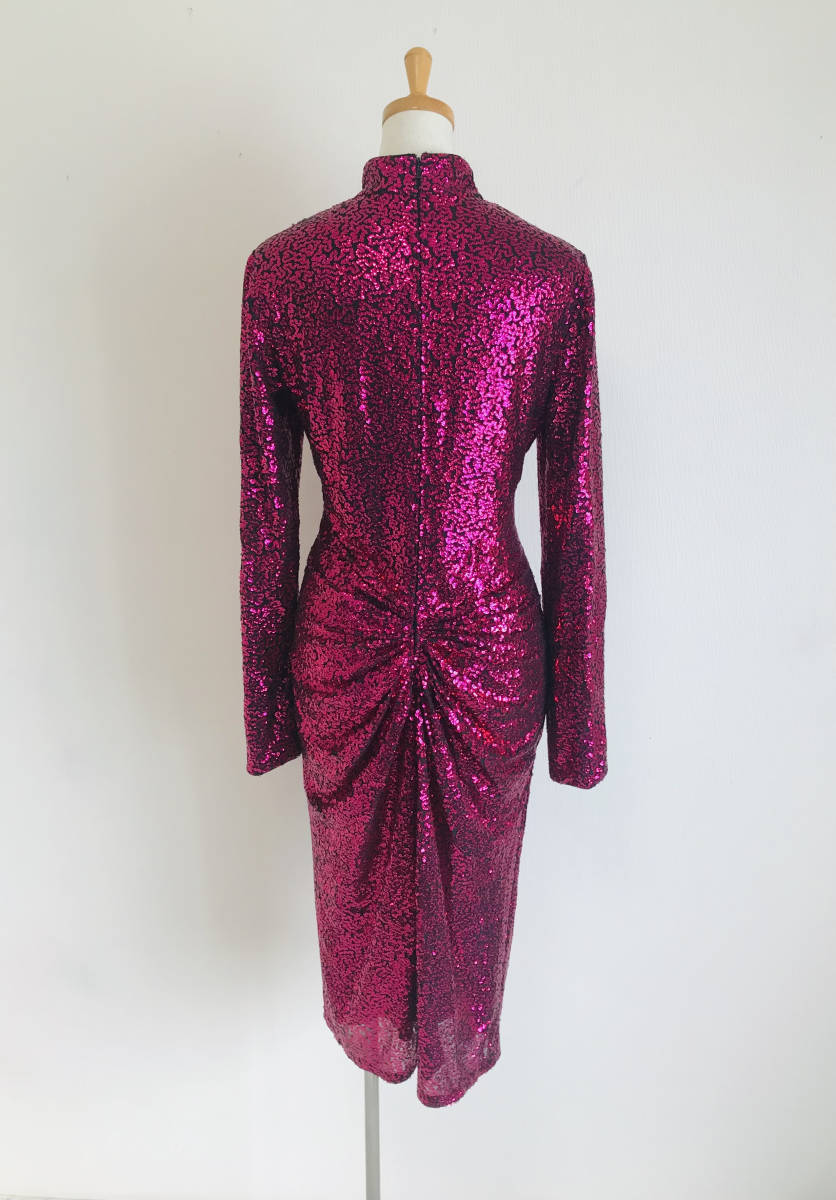 TADASHI SHOJI タダシショージ PINK & BLACK ワンピース 「L 」/ 11