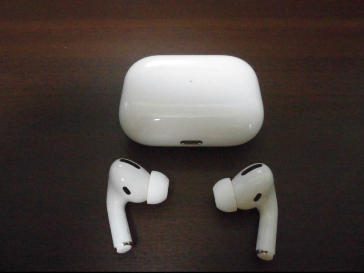 Apple AirPods Pro　アップル エアポッズプロ Bluetoothワイヤレスイヤホン　(右イヤホン難あり)