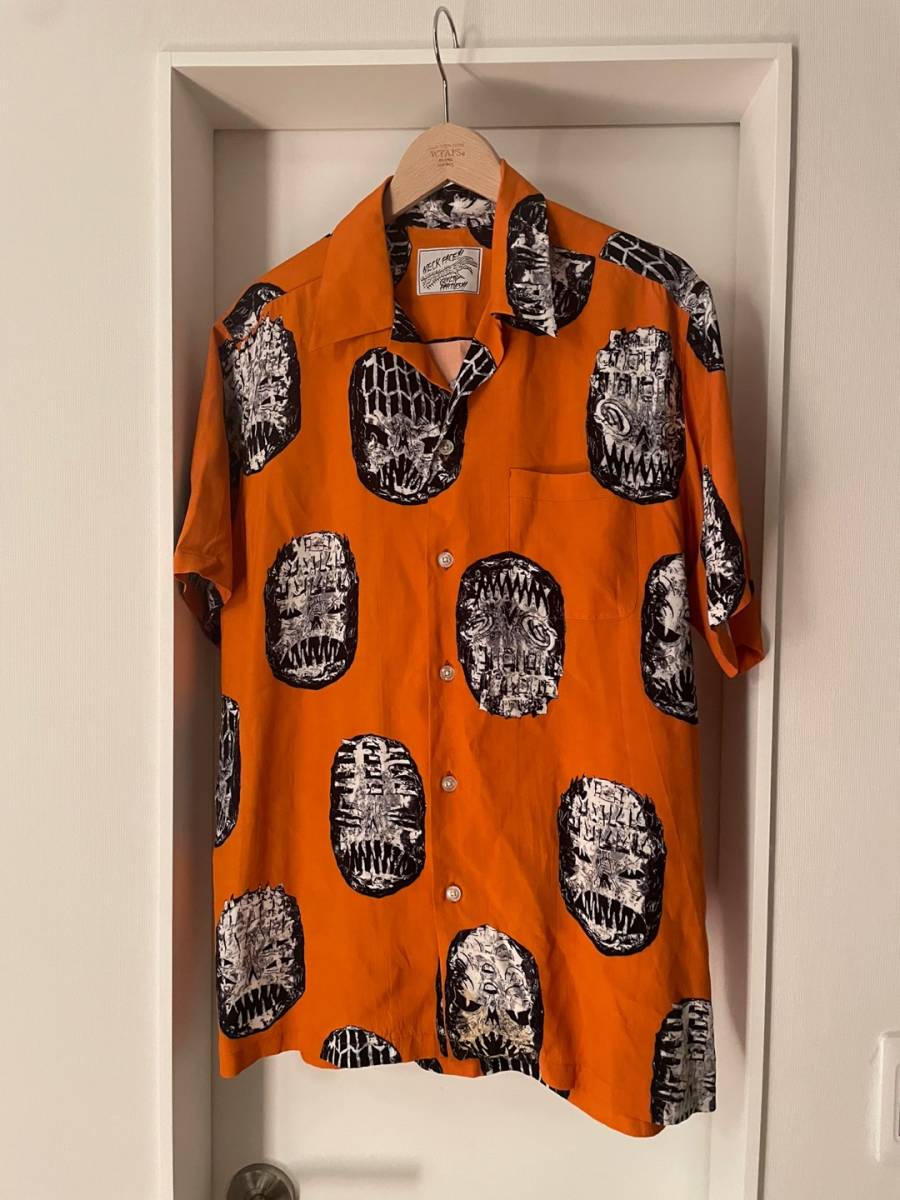 WACKO MARIA X WOLF'S HEAD ワコマリア HAWAIIAN SHIRT / L lp2m