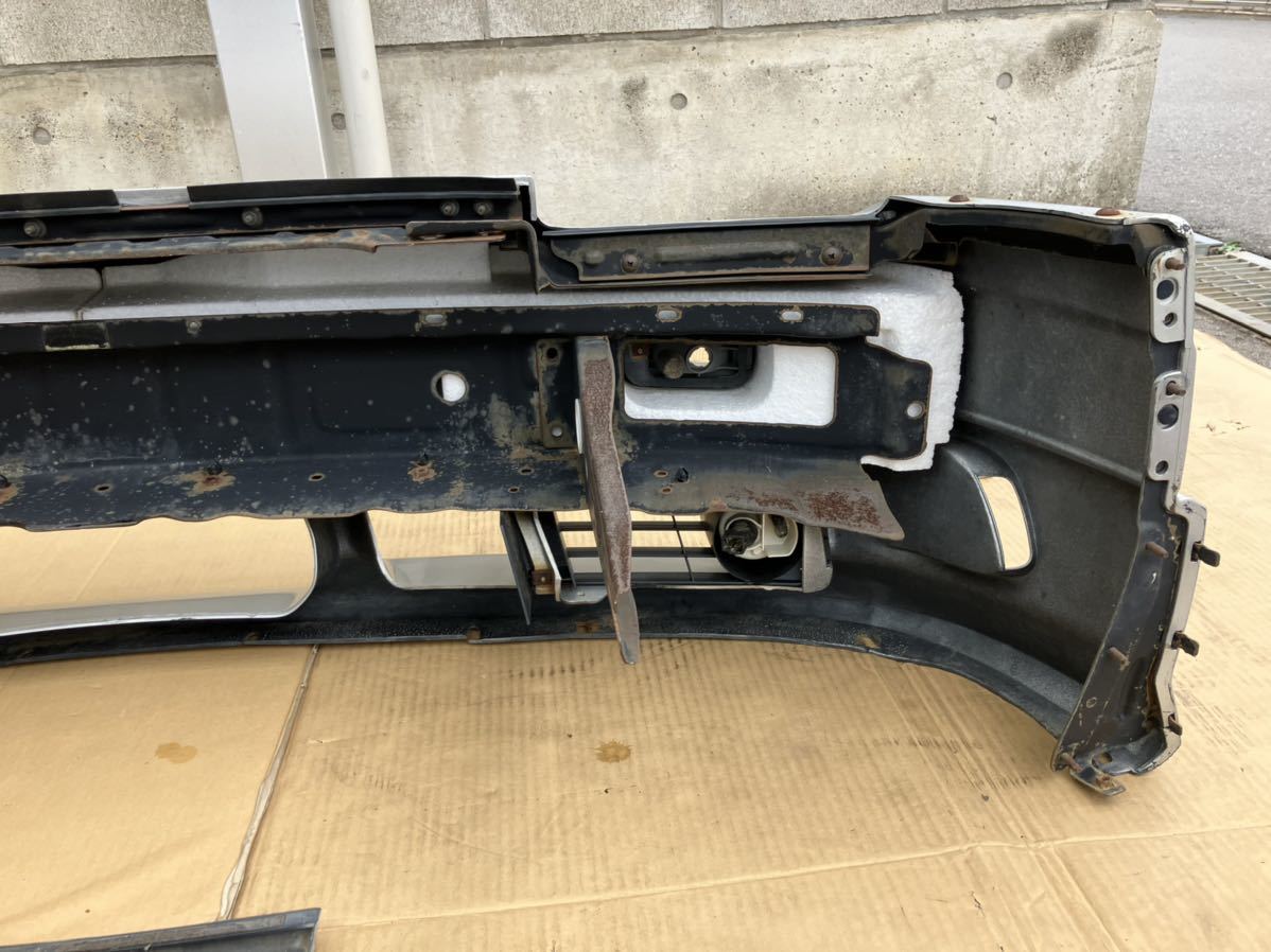 180SX 後期 純正 フロントバンパー サイドプロテクター セット ホース