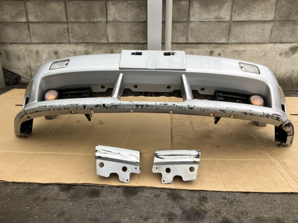 180SX 後期 純正 フロントバンパー サイドプロテクター セット ホース