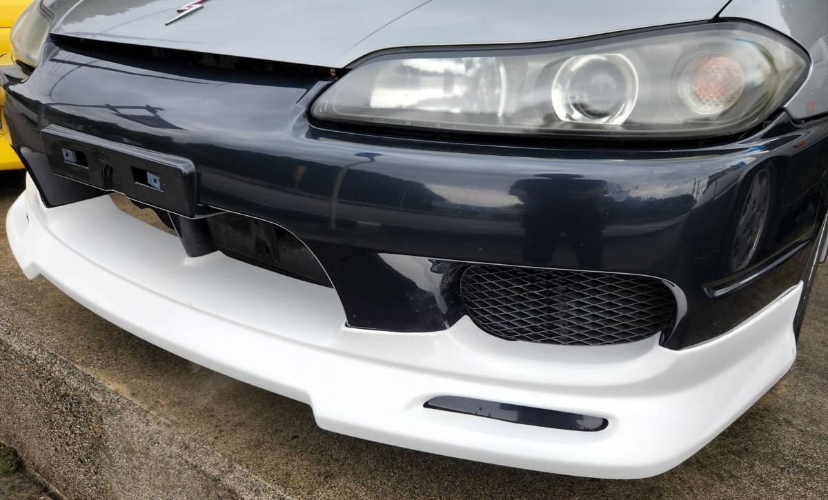 GE極上 S15 シルビア 純正オプション形状 エアロ フロント バンパー
