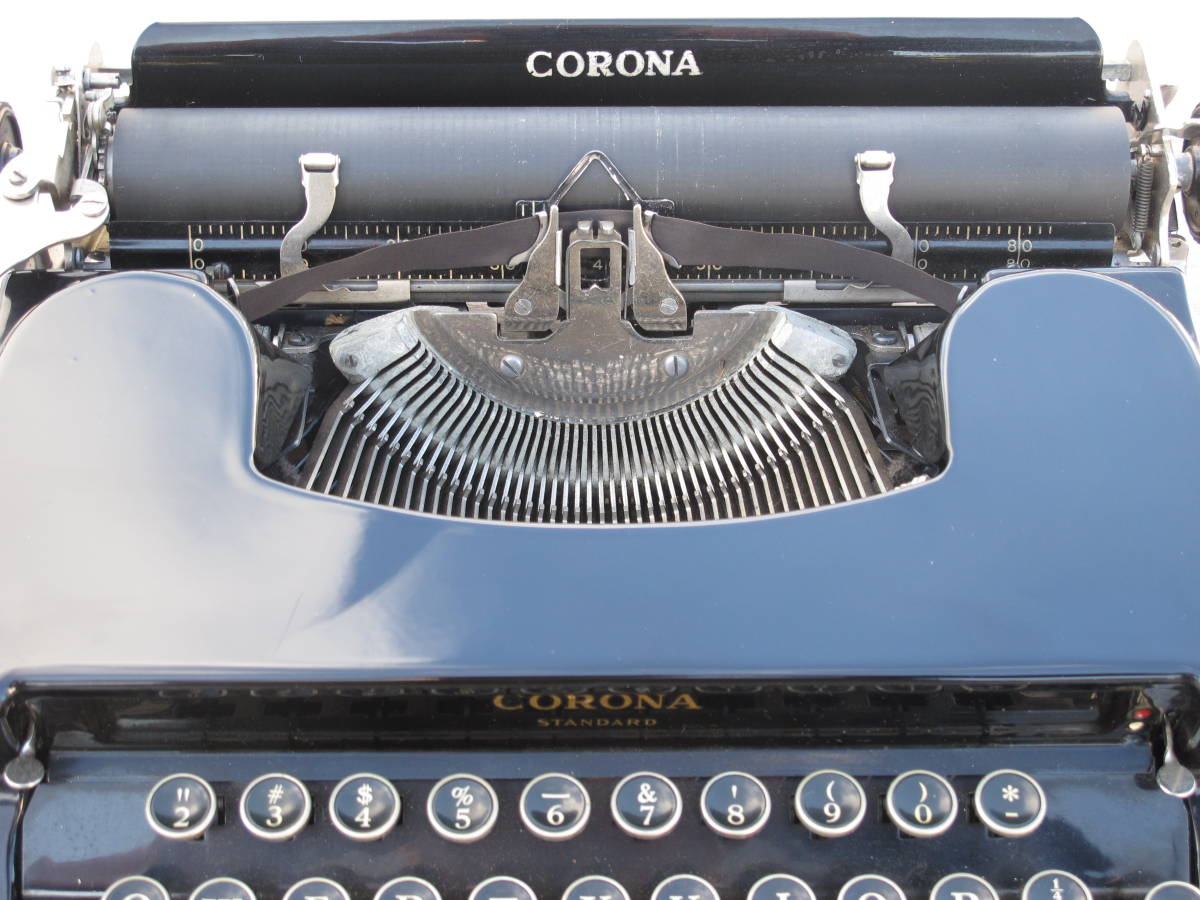 アンティークタイプライター☆CORONA STANDARD | www.bauen.com.ar