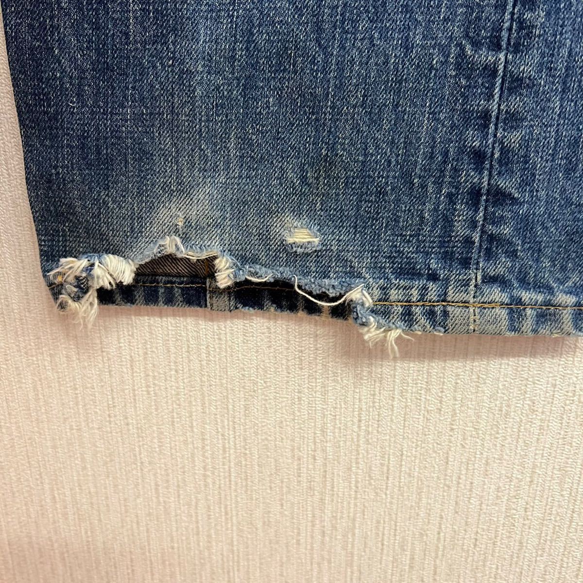 LEVIS リーバイス 717 66前期 オリジナル ビンテージ 70s アメリカ USA製 デニムパンツ W30 フレア ブーツカット 黒カン LEVI'S ジーンズ