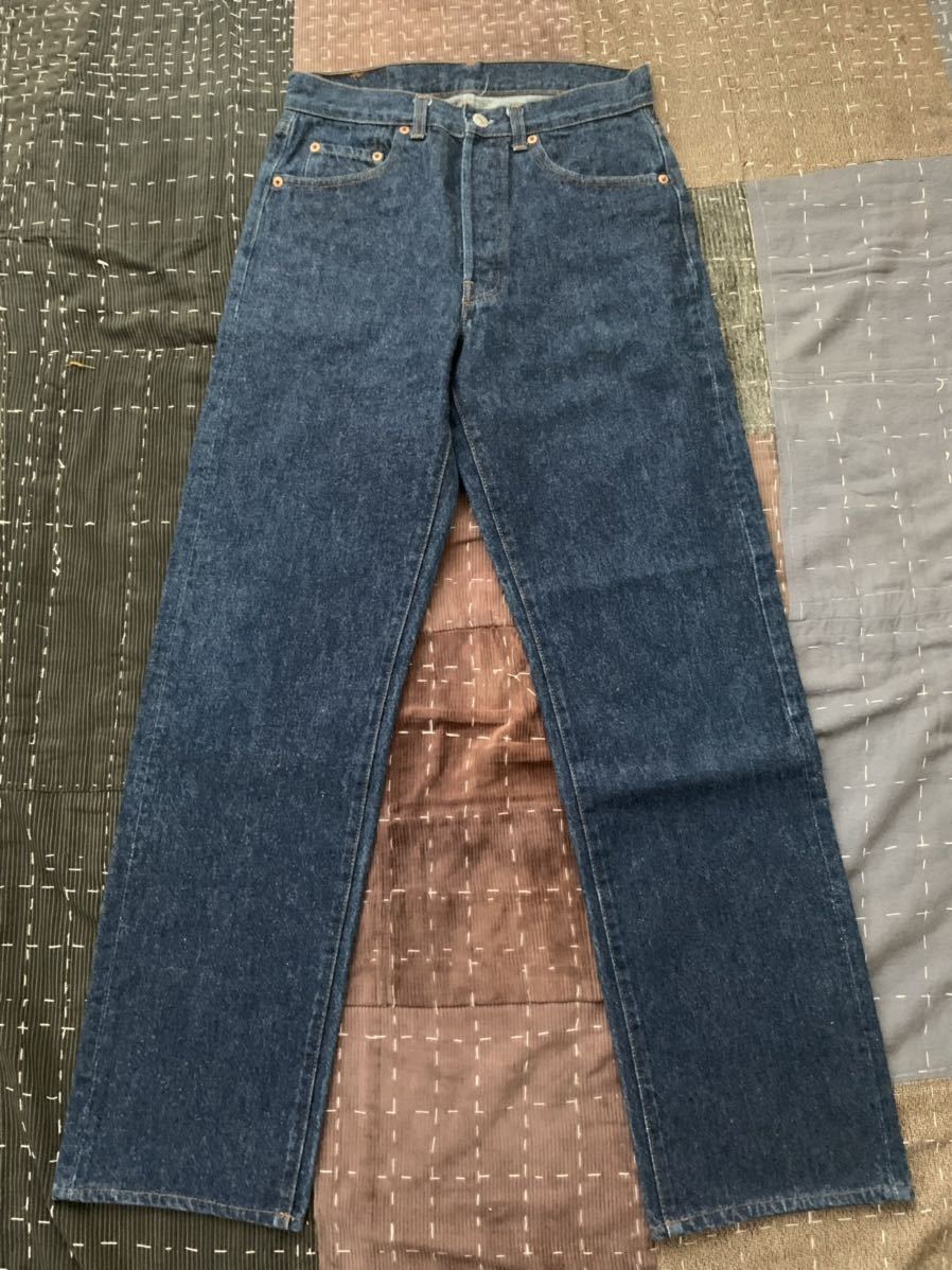NOS? W30 88年製 levi's 501 毛羽立ち 内股シングル デニムパンツ