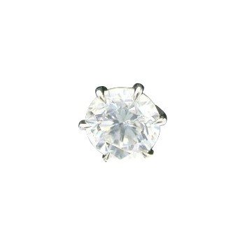最新コレックション ダイヤモンド ピアス 一粒 片耳 0.5カラット