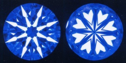 大切な人へのギフト探し ダイヤモンド ルース 安い 0.5カラット 鑑定書付 0.543ct Dカラー VVS1クラス 3EXカット H&C CGL ダイヤモンド