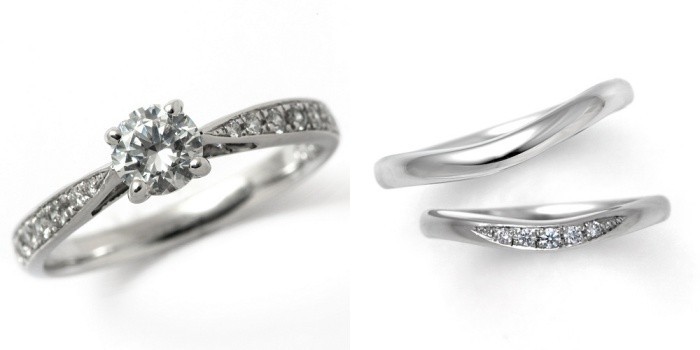 婚約指輪 安い 結婚指輪 セットリング ダイヤモンド プラチナ 0.5カラット 鑑定書付 0.510ct Hカラー VS1クラス 3EXカット H&C CGL