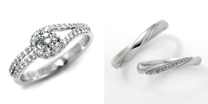 婚約指輪 結婚指輪 セットリング 安い ダイヤモンド プラチナ 0.2カラット 鑑定書付 0.265ct Gカラー VVS2クラス 3EXカット H&C CGL