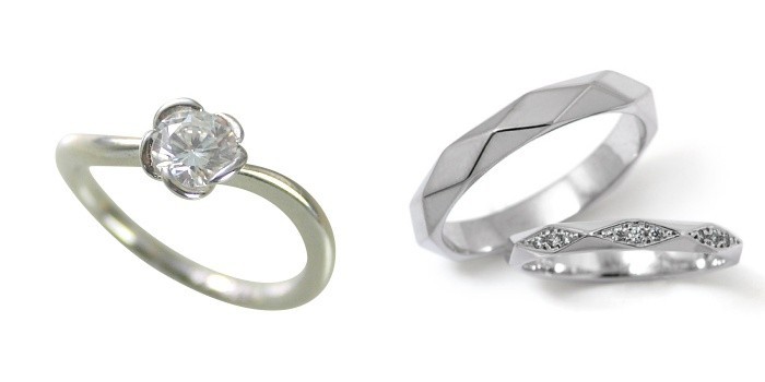 婚約指輪 安い 結婚指輪 セットリング ダイヤモンド プラチナ 0.2カラット 鑑定書付 0.250ct Fカラー VVS2クラス 3EXカット H&C CGL